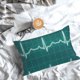 thumbnail image 5 of Fotbe ECG Wave Funda de Almohada Decorativa Estilo Occidental, Lujo en Algodón, Fundas para Almohadas King, Cojín Estampado para Decoración del Hogar-16"x24", 5 of 6