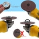 thumbnail image 4 of Tuerca De Brida De Amoladora Angular, Amoladora Angular De Alta Compatibilidad Tuerca De Bloqueo De Metal Acero De aleación M14 Para Ruedas De Corte, 4 of 7