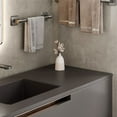 thumbnail image 4 of Mosiee Non Perforated Suction Cup Wall Mounted Towel Rail Holder Bathroom Storage Rack, 4 of 9