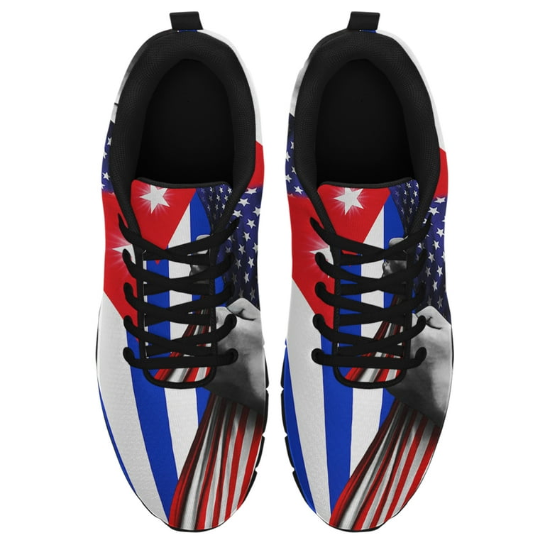 Cuba America Running Shoes Sneakers Mesh Black Size 7.5 Cuba America Running Shoes Sneakers Mesh Black Size 7.5