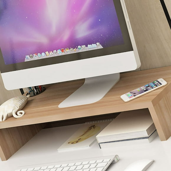 Monitor Riser Stand Monitor Stand Desktop Computer Storage Stand Desktop Notebook Stand Monitor Stand Riser Ergonomic Computer Monitor Riser Stand Extra Storage Space Desktop