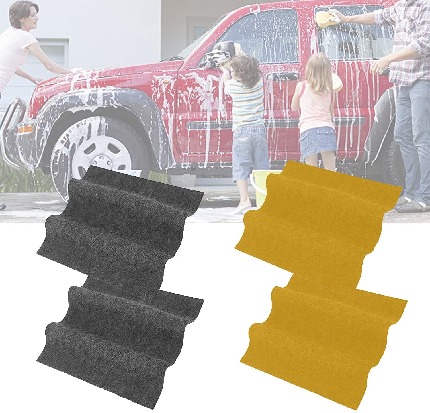 4 Pack Nano Sparkle Cloth, Nano Magic Cloth Car Scratch Remover for