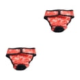 thumbnail image 4 of kurtrusly Physiological Pants For Dogs Experience And With These Tailored Pants Reusable Bow Tie - Big Red XL 2Set, 4 of 6