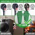 thumbnail image 2 of Cable de extensión para RV POWGRN NEMA TT-30P a NEMA TT-30R, 75 pies, 30 A, 2 of 7