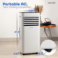 thumbnail image 2 of Aire acondicionado portátil SereneLife, 2 of 5