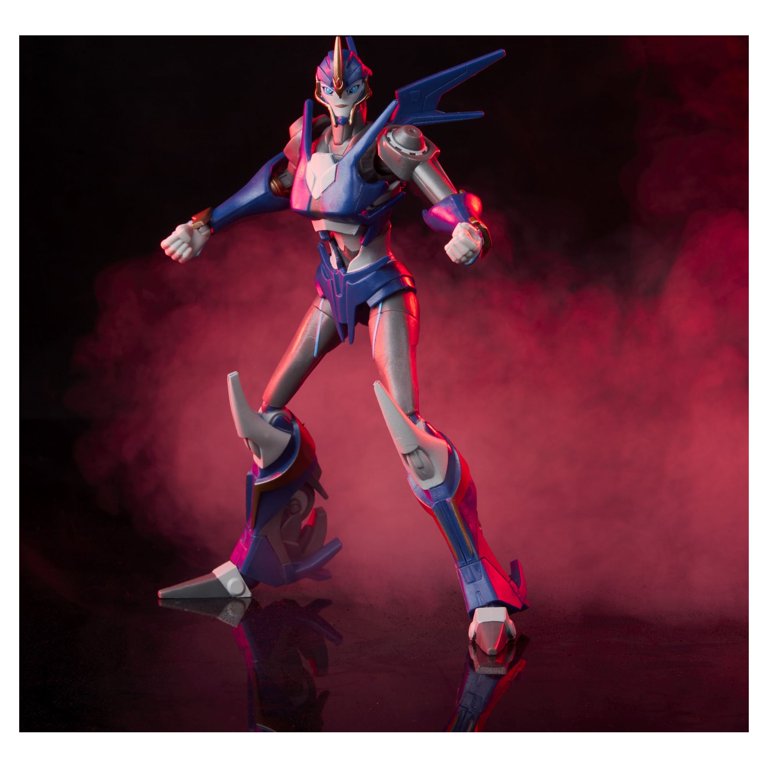 Transformers R.E.D. Prime Arcee Robot Action Figure for Kids 8-12