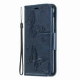 thumbnail image 4 of Samsung Galaxy A6 Case, Dteck Embossed Butterfly Flip PU Leather Stand Wallet Case Cover For Samsung Galaxy A6 2018 (Not fit A6 Plus),Blue, 4 of 5