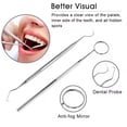 thumbnail image 6 of 4-Piece Stainless Steel Dental Tools Set with Storage Case, Robust Plaque & Tartar Remover Kit, Sturdy Resilient Teeth Cleaning Tools for Home Oral Hygiene, 6 of 8