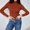 Brown, variant on Sentmoon Fall Sweaters Crew Neck Long Sleeve Solid Color Womens Tops Trendy Plus Size Breathable Loose Work Tops for Women Comfy Fall and Winter for Coffee Date Sweater Khaki Free Size