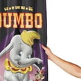 thumbnail image 4 of Dumbo Shower Curtain Cartoon Art Bath Shower Curtains with 12 Hooks, Waterproof Washable Polyester Bathroom Home Decor Set 72x72 Inch, Plastic, 4 of 8