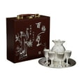 thumbnail image 1 of Juego de jarra de de Metal, juego de recipientes para vino, decoración del hogar, juego de de aleación, copas para Estilo B, 1 of 8