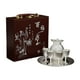thumbnail image 1 of Juego de jarras de de Metal, copas para beber vino, vasos de estilo Retro, juego de ollas para copas de vino, Kit de ollas para Estilo B, 1 of 9