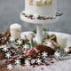 thumbnail image 2 of 200PCS Navidad Decoraciones de copo de nieve Copos de nieve Colgantes Navidad Árbol Decoraciones Blanco, 2 of 5