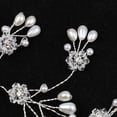 thumbnail image 4 of Venda Tiara De Nupcial Decoración De cabellero De Novias Flor De Artificial jinwen Peine de pelo nupcial, 4 of 8