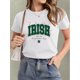 thumbnail image 1 of Women'S Casual Round Neck Short Sleeve T-Shirt with Irish Print for St. Patrick'S Day, Suitable for Camisetas de verano para mujer, manga corta, cuello redondo, casual, lindo, con gráficos, camisetas, 1 of 6