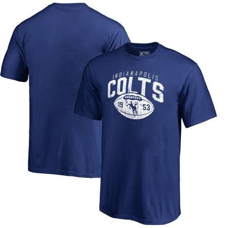 Nfl Coin Set Indianapolis Colts NFL Pro Line by Fanatics Branded Youth Throwback Collection Coin Toss T-Shirt - Royal ()