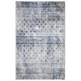 thumbnail image 1 of Concord Global Trading 72045 5 x 7 ft. Vintage Piazza Geometric Rectangle Area Rug, Blue, 1 of 1
