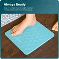thumbnail image 3 of Greater Goods Silicone Bathroom Scale - Premium Bathroom Scale for Measuring Weight, Perfect for Nutrition and Fitness | Comes with Designer Silicone Cover | Designed in St. Louis (Aqua), 3 of 6