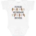 thumbnail image 3 of Inktastic Future Mushroom Hunter Mushrooms and Morels Boys or Girls Baby Bodysuit, 3 of 5