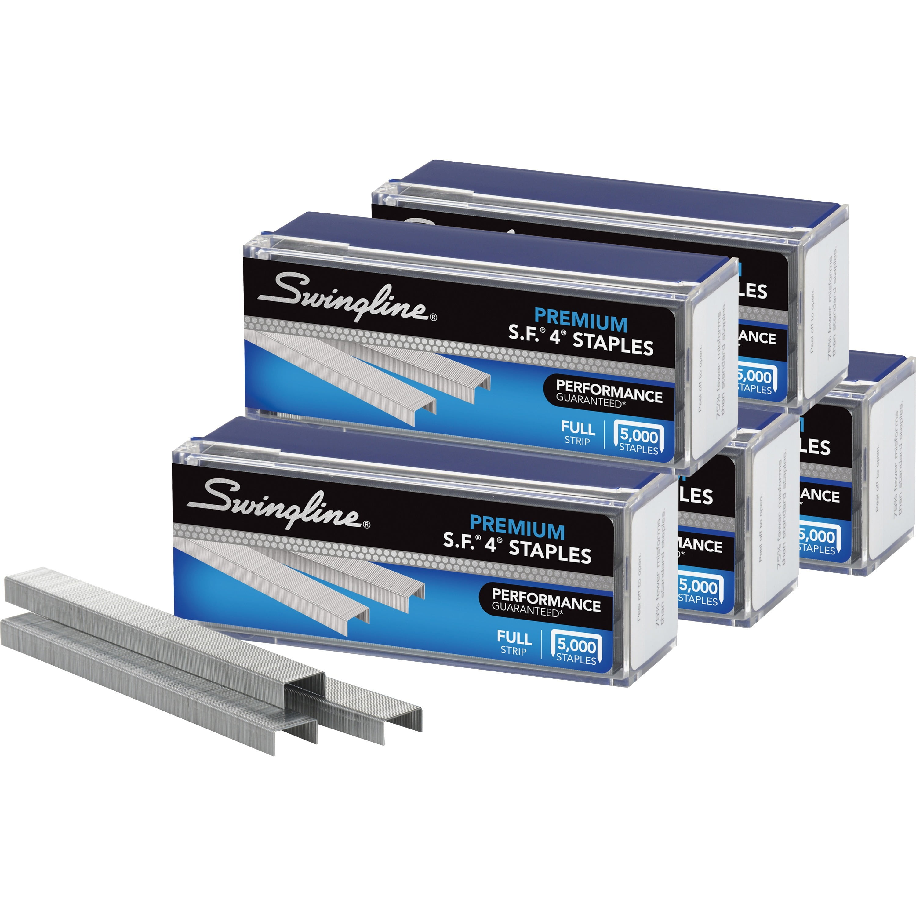 Chisel Point 1/4" Details about   Swingline 35450 SF4 Premium Staples Case of 100,000 Staples 
