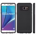 thumbnail image 4 of SAMSUNG GALAXY NOTE 7 SILKEE ARMOR ANTI SHOCK PC + DUAL HYBRID CASE - BLACK LUXMO No, 4 of 12