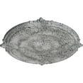 thumbnail image 3 of 30 1/8"OD x 1 1/2"P Attica Acanthus Leaf Ceiling Medallion (Fits Canopies up to 3 1/4"), Hand-Painted Ultra Pure White Crackle, 3 of 6