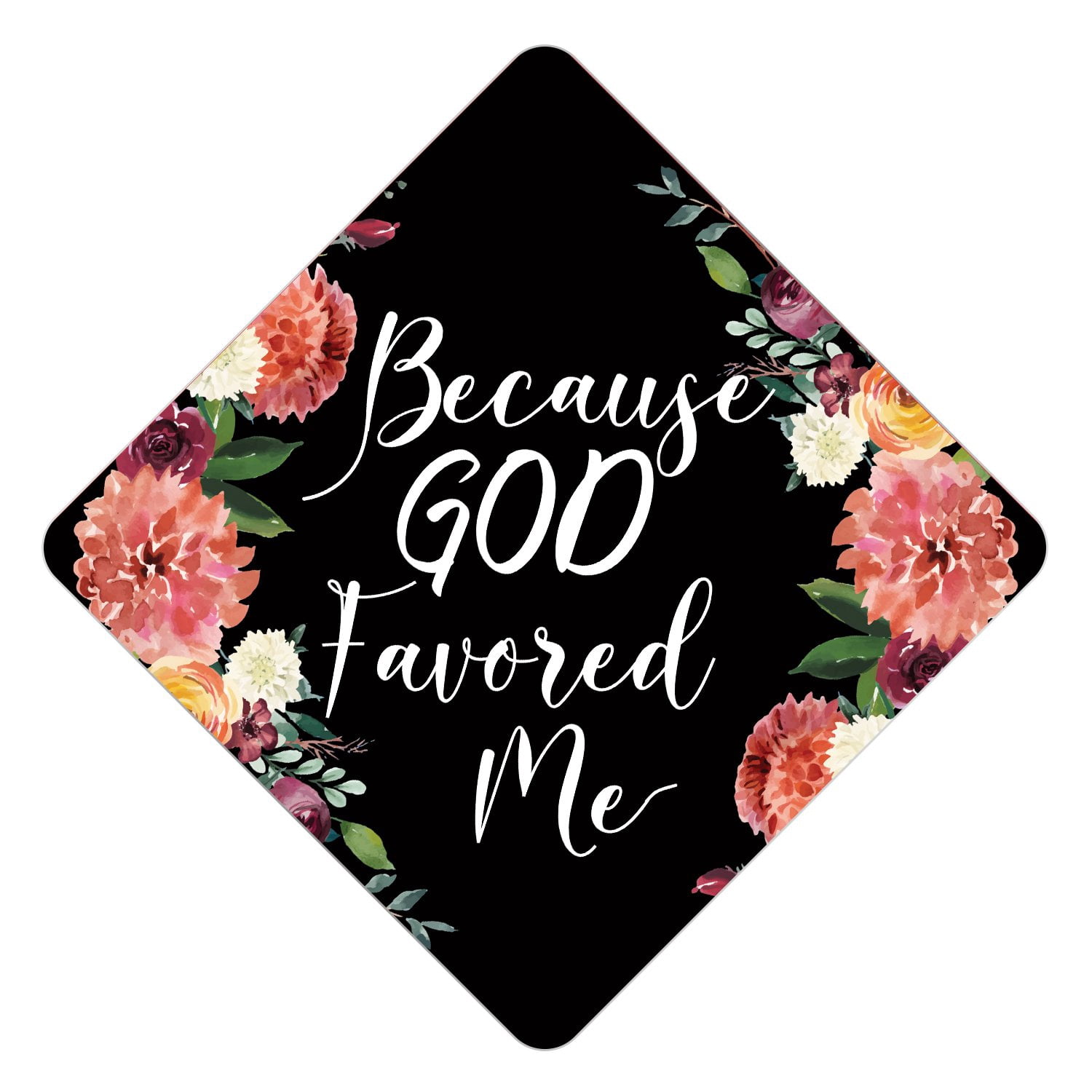 God Favored Me - Grad Cap Tassel Topper