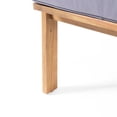 thumbnail image 6 of Ford Outdoor 8 Seater Acacia Wood Chat Set with Coffee Table, Teak, Dark Gray, 6 of 12
