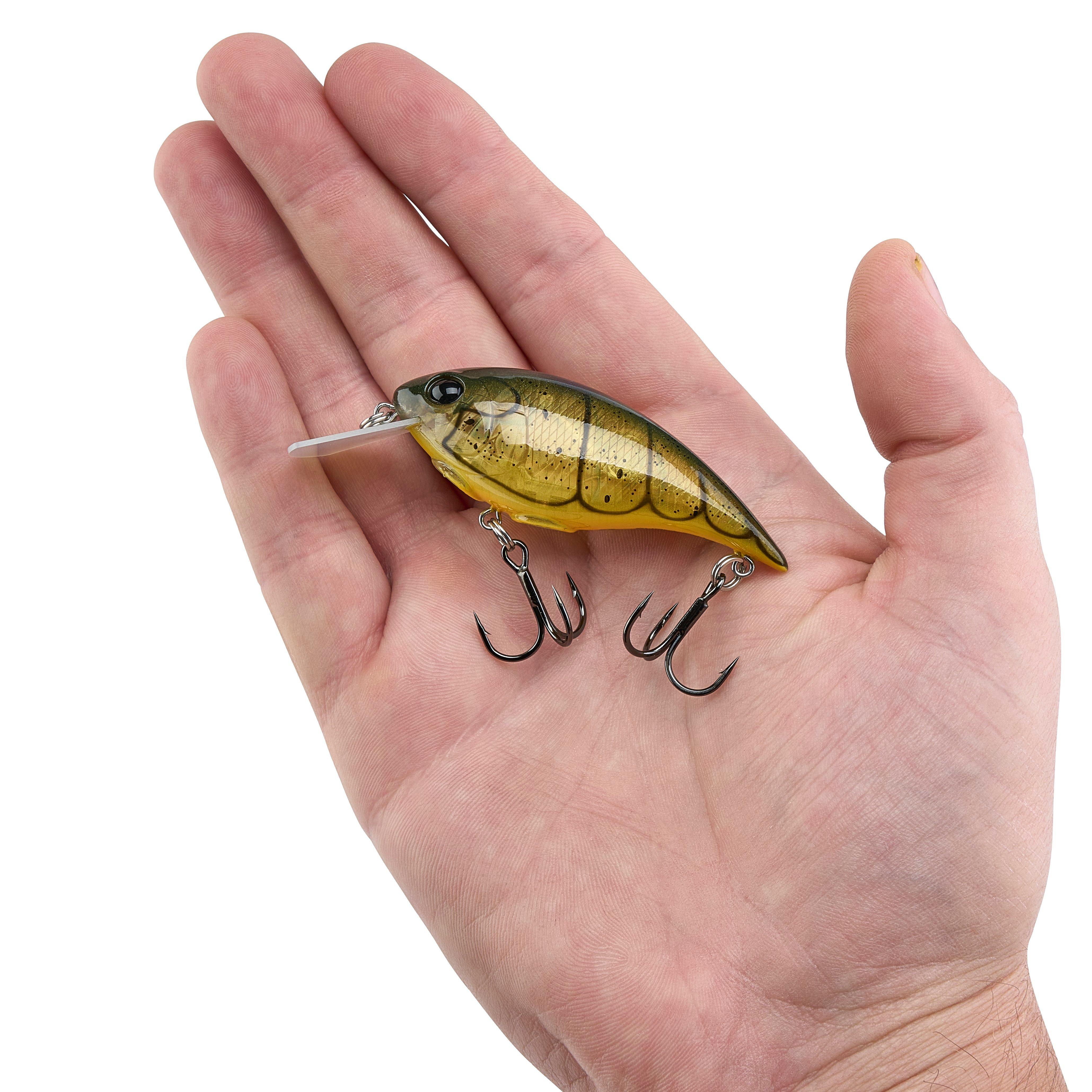 Berkley Shallow Money Badger Fishing Crankbait, 2.6 in, Hybrid Baitfish-Crayfish