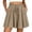 *Khaki, variant on Women's Ruffle Elastic Waist Drawstring Shorts , Casual Summer A-Line Shorts For Women,Ladies' Lightweight Flowy Beach Shorts with Pockets,Army Green,S-2XL