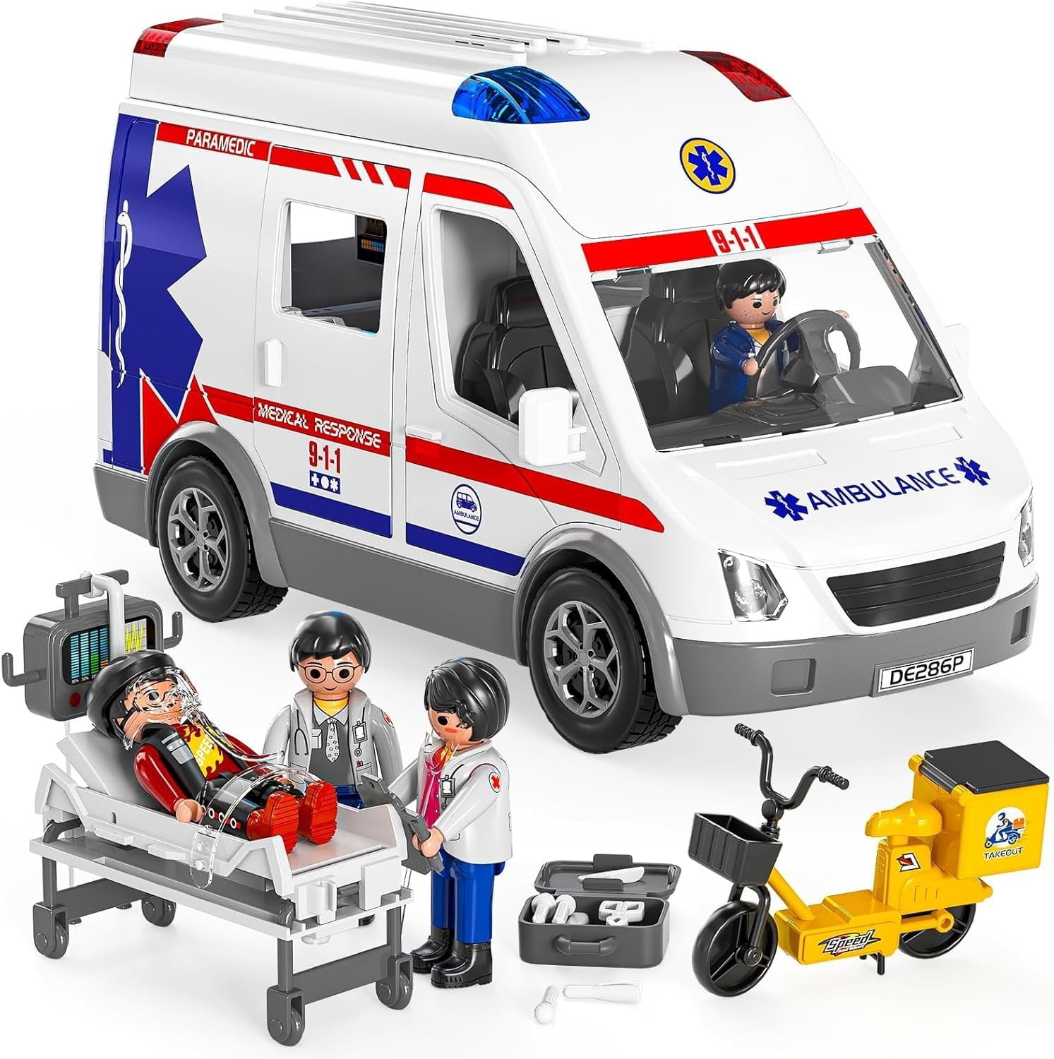 Matchbox Coffret Action Drivers Station De Lavage Super Clean Avec Sons Et Lumières Réalistes, Voiture Corvette Incluse - Jouet Enfant Dès 3 Ans, HNJ54