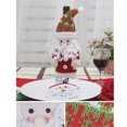 thumbnail image 2 of Cubierta de la botella de vino de Navidad Home Party Dinner Table Decorations Santa Claus Papá Noel Sunnimix Cubierta de botella de vino de Navidad, 2 of 8