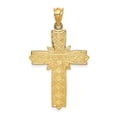 thumbnail image 4 of 14k Yellow Gold Enameled Latin Cross Pendant Charm, 4 of 4