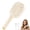 Beige, variant on Toorise Electric Mister Brush 300mAh Rechargeable Hairbrush Mister Hair Mist Brushing Tool Electric Spray Air Cushion Comb for Wet Dry Hair Styling