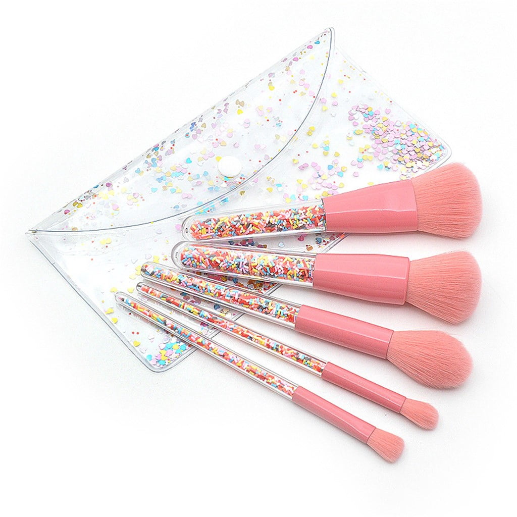Thick Hair Brush Cute Korean Stuff Makeup Brushes Foundation Glow in The Dark Glasses Flat Brush Set Eye Eco Products Denim Brush Glitter Makeup Brushes Hair Brush for Curly Hair Makeup Products