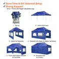 thumbnail image 4 of Instahibit Tents for Parties 10X20 Pop Up Canopy with Sidewalls for Backyard Heavy Duty Wedding Tent, 4 of 12