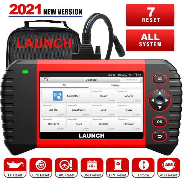 LAUNCH CRP Touch Pro Elite Car Diagnostic Scan Tool All System Diagnosis OBD2 Scanner Walmart