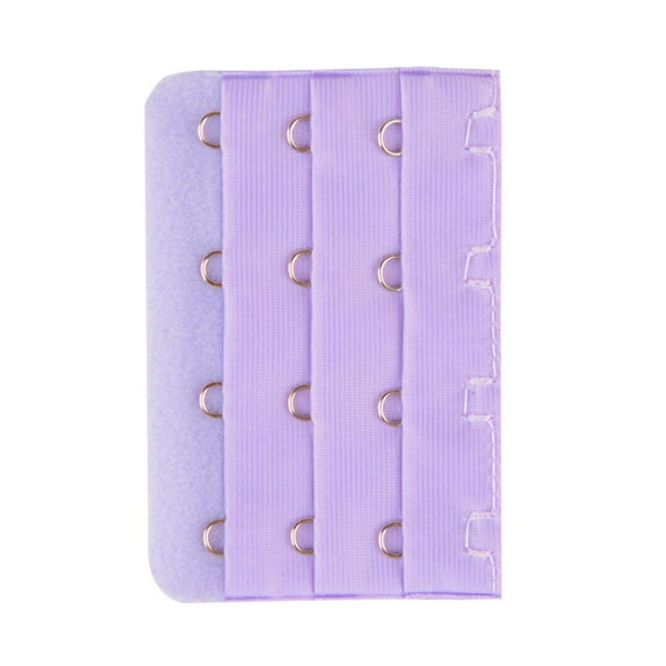 Ericealice 3 Rows 3 Hook Underwear Extension Buckle Women Bra Extender (Light Purple) Walmart.ca