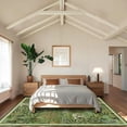 thumbnail image 2 of GarveeHome Jungle 8x10 Area Rug Washable Rugs for Living Room, Forest Rug Non Slip Low Pile Soft Indoor Stain Resistance Animal Print Carpet for Bedroom Dining Room Playroom Nursery, Green, 2 of 8