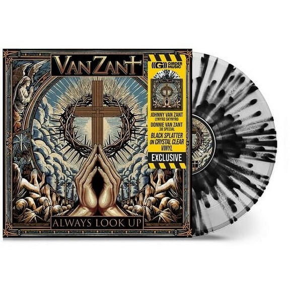 Van Zant - Always Look Up - Black Splatter on Crystal Clear - Music & Performance - Vinyl