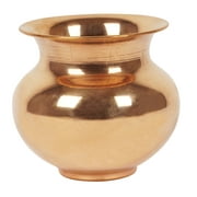 IBA Indianbeautifulart Indian Traditional Lota For Puja Handmade Copper Vessel Kalash Pot Drinkware For Pooja Ayurvedic Lota For Home And Temple