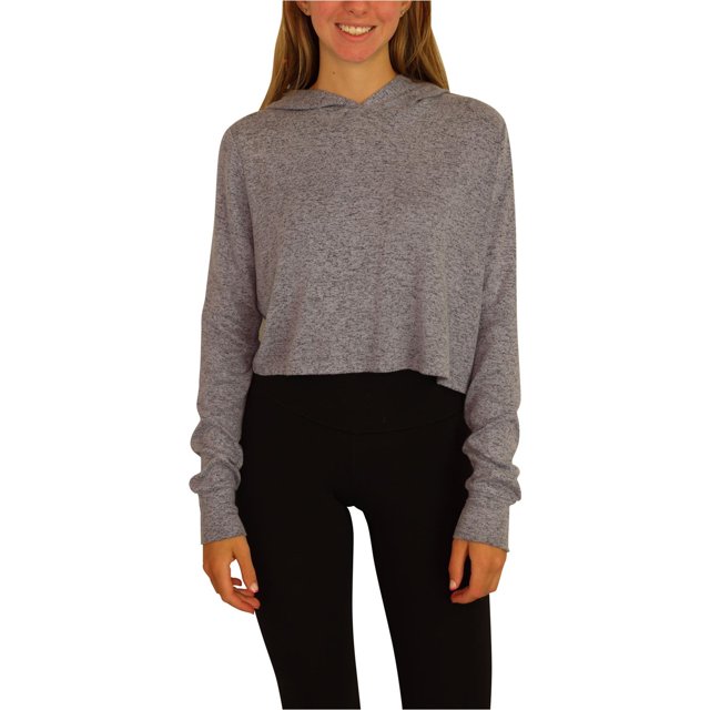 Aeropostale - Camiseta de pijama con capucha para mujer, color azul, talla mediana