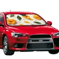 thumbnail image 2 of Kdxio Sunny Yellow SunFlower Print Front Windshield Sun Shade,Folding Auto Sunshade for Car Truck SUV-Small, 2 of 5