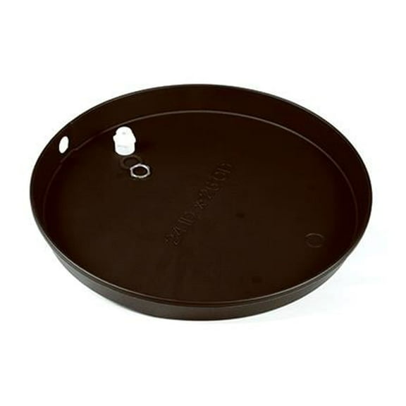 Camco 11360 Camco 24-Inch Water Heater Plastic Drain Pan Black
