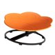thumbnail image 2 of Asiento giratorio sensorial para niños, equipo de entrenamiento, juguete científico, taburete giratorio antideslizante que mejora el equilibrio, la Naranja, 2 of 8
