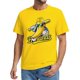 thumbnail image 1 of Remera Talovee Día del Partido de Béisbol para Hombre Amarilla Talle M, 1 of 6
