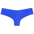 thumbnail image 3 of Botmois Men's Mini Bikini Briefs Solid Thongs Ultrathin Tangas Soft Low-rise Hipsters Comfortable Micro Bottoms Underwear BlueM, 3 of 3