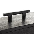 thumbnail image 4 of DecMode Black Marble Decorative Box with Black Handles, 3 Count, 4 of 9