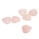 thumbnail image 3 of Cuarzo rosa en forma de corazón, 6 uds., alivia la ansiedad, equilibrio energético, Material Natural, piedra de corazón de cuarzo rosa duradera exquisita, 3 of 5