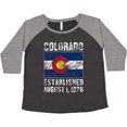 thumbnail image 3 of Inktastic Established August 1, 1876 Colorado Flag Women's Plus Size T-Shirt, 3 of 5